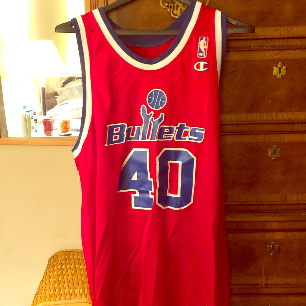 Calbert Cheaney #40 Washington Bullets Jersey